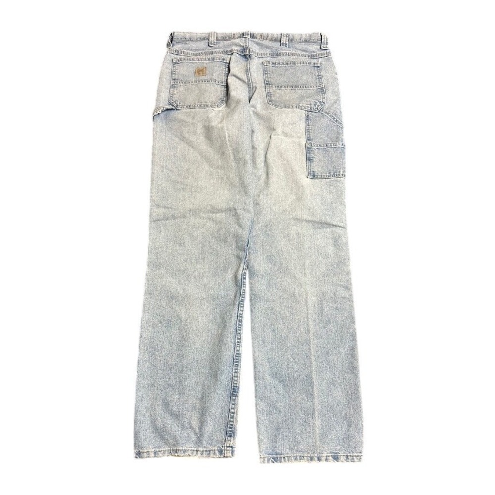 Carpenter Denim Lee Dungarees Light Washed Work Wear Jeans‎